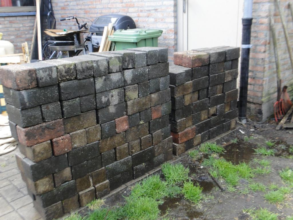 klinkers, Jardin & Terrasse, Pavé & Dalles, Béton, Enlèvement, Utilisé, 5 à 10 m²