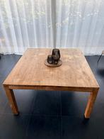 Teak tafel vierkant 1m44, Huis en Inrichting, Ophalen, Zo goed als nieuw, Vierkant