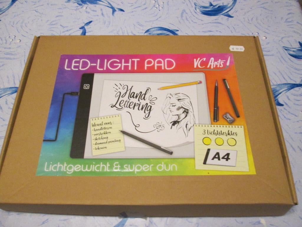 LED light pad, Hobby & Loisirs créatifs, Bricolage, Enlèvement ou Envoi, Utilisé, Diamond painting