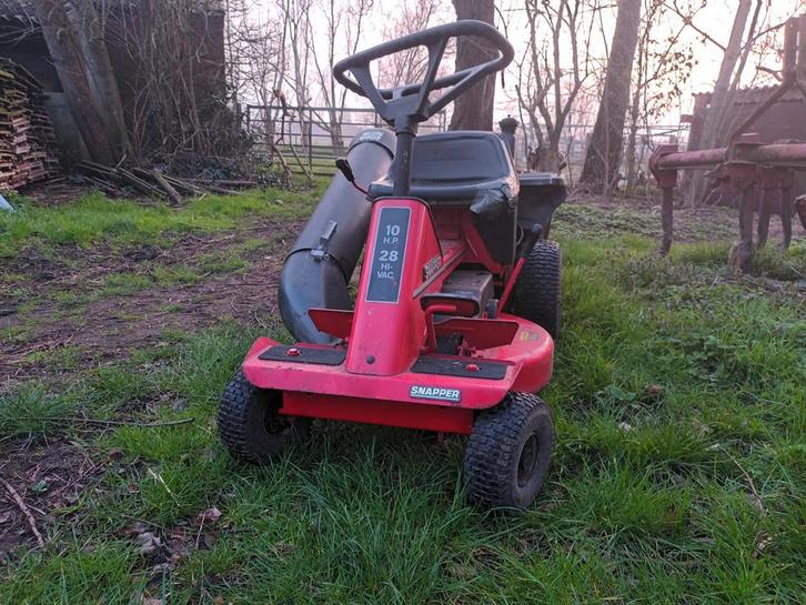 Zitmaaier, Jardin & Terrasse, Tondeuses autoportées, Utilisé, 90 à 120 cm, Démarrage électrique, Fonction de mulching, Sac de ramassage