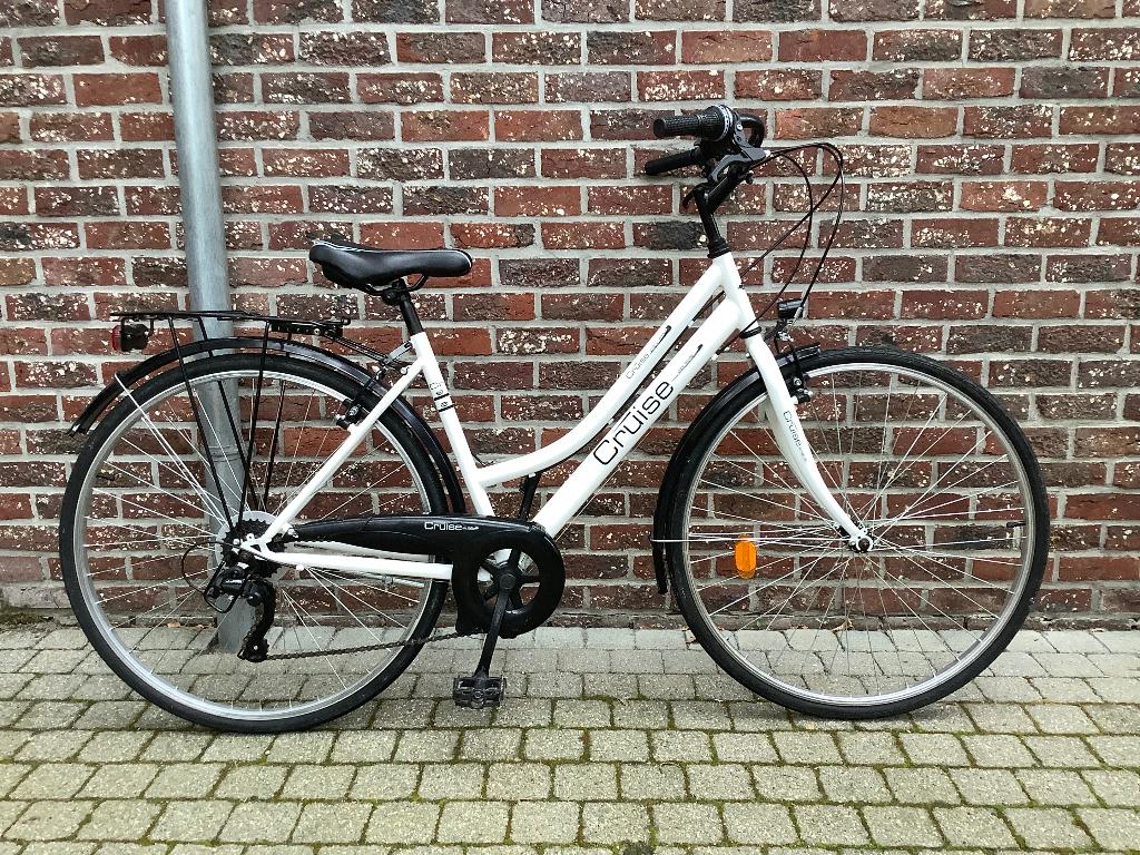 Echte nieuwstaat damesfiets Cruise City mt 46, Velgrem, Versnellingen, Zo goed als nieuw, Minder dan 47 cm