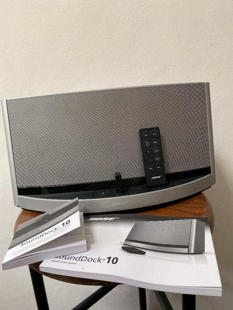 Bose Sounddock 10, Bluetooth, Haut-parleur central, Comme neuf, Enlèvement, Bose