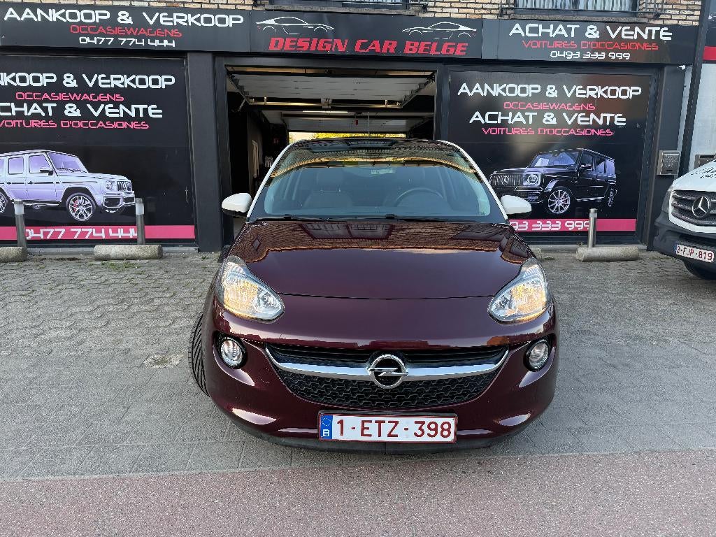 Opel Adam Glam *1220cc essence 4Cylindre*Full Options*, Autos, Euro 5, Entreprise, Noir, 3 portes