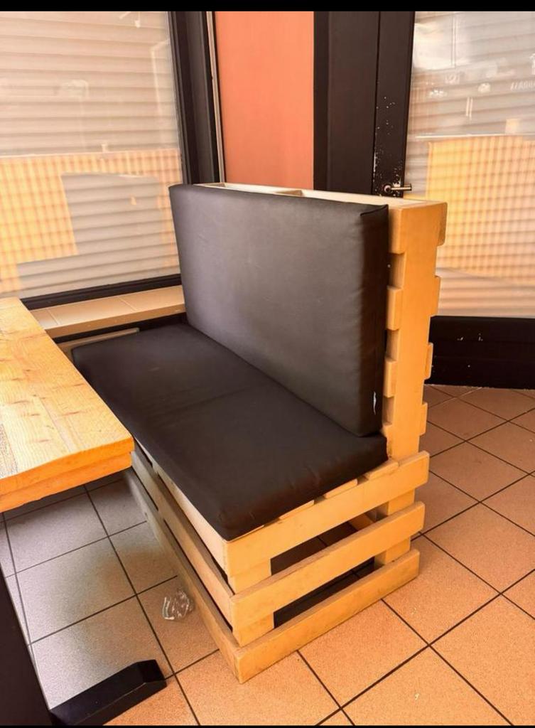 Houten bank te koop, 13 stuks 50 €, Enlèvement