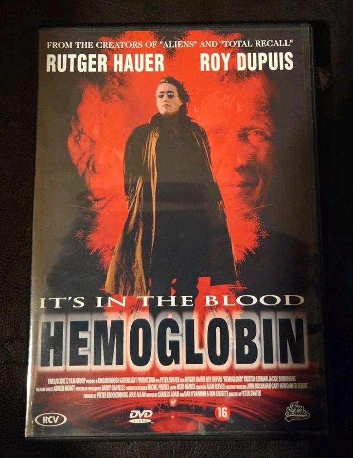 Hemoglobin - Dvd, Cd's en Dvd's, Dvd's | Tv en Series, Zo goed als nieuw, Horror, Vanaf 16 jaar, Ophalen of Verzenden
