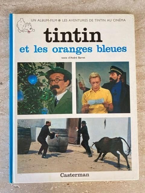 Bande dessinée Tintin et les oranges bleues (1965), Une BD, Enlèvement, Utilisé, Hergé