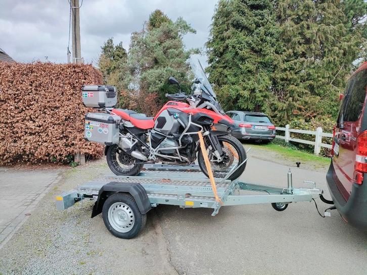 Bande-annonce moto comme neuve, Autos : Divers, Remorques, Comme neuf, Enlèvement