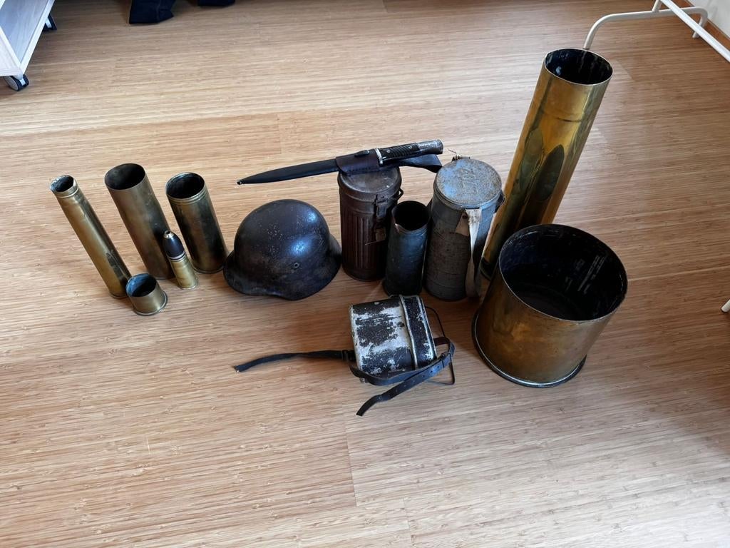 Lot WO1/2 militaria, Ophalen of Verzenden, Overige soorten