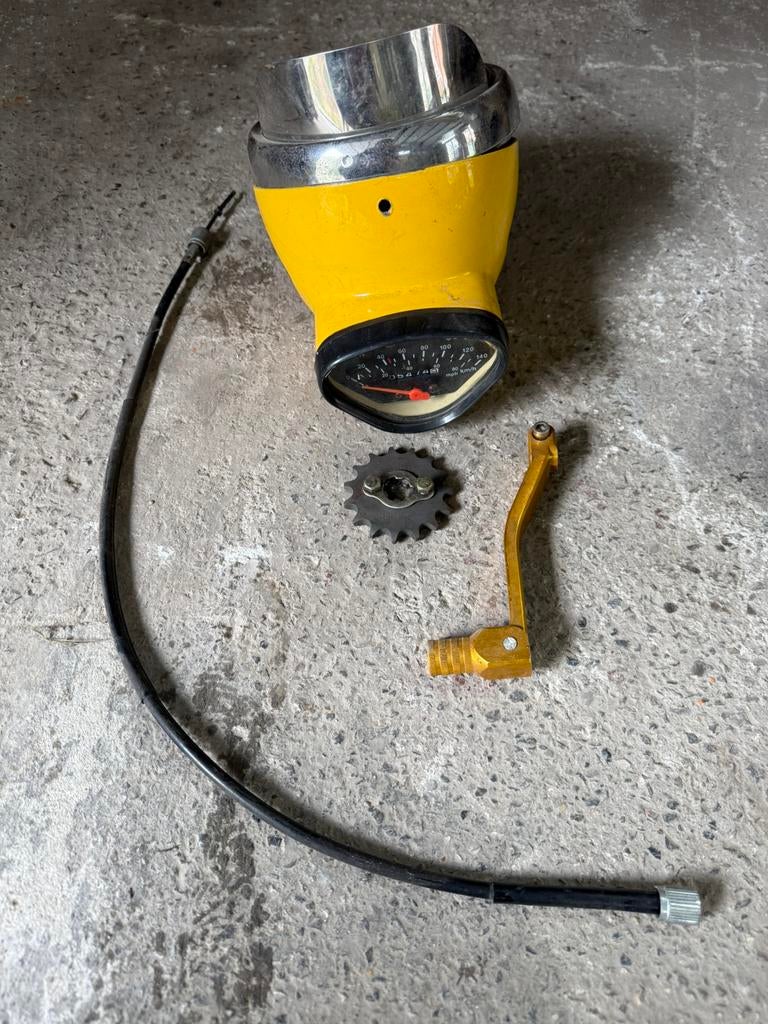 DAX-onderdelen, Fietsen en Brommers, Brommeronderdelen | Algemeen, Gebruikt, Koplamp, Ophalen