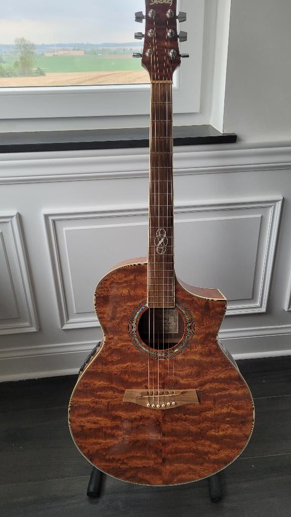 Guitare électro-acoustique Ibanez EW20BGE(série Exotic Wood), Enlèvement, Comme neuf, Guitare Western ou Guitare Folk