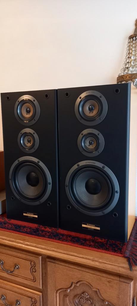 Pioneer cs777 luidsprekers ., TV, Hi-fi & Vidéo, Enceintes, Utilisé, Haut-parleurs Frontaux, Arrière ou Stéréo, 120 watts ou plus