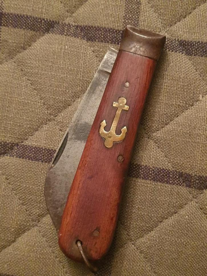 Magnifique couteau de poche militaire ancien authentique de, Collections, Objets militaires | Général, Armée de terre, Enlèvement ou Envoi