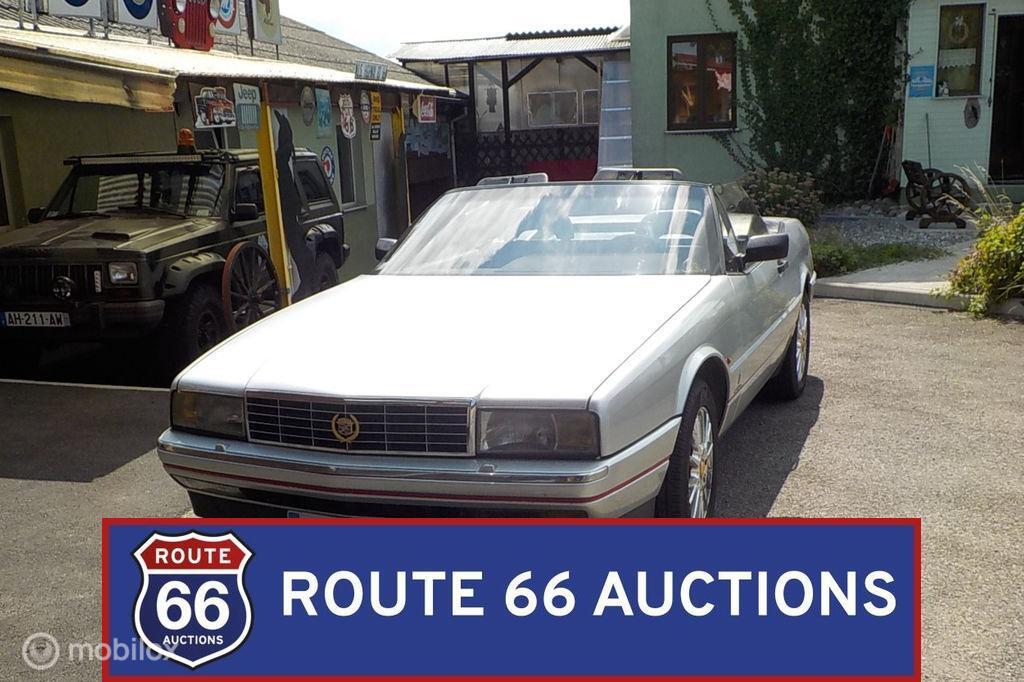 Cadillac Allanté | 1990 | Route 66 Auctions, Cadillac, Zwart, Bedrijf, Handgeschakeld