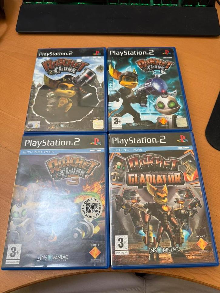 Lot Ratchet et Clank | Sony PlayStation 2, Consoles de jeu & Jeux vidéo, Jeux | Sony PlayStation 2, Comme neuf, Shooter, 1 joueur