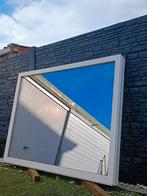 Vaste pvc raam dubbel glas 1.43x1.88 merk Schüco, Doe-het-zelf en Bouw, Ophalen