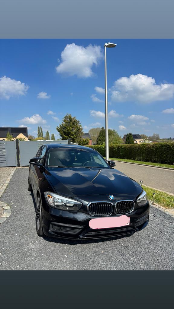 Bmw 1 serie, Auto's, BMW, Zwart, 5 deurs, Particulier, 119 g/km