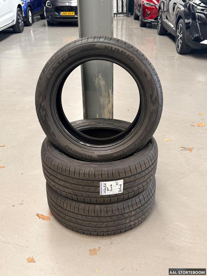 3x Kumho 225/50 R18 99W ECSTA HS52 zomerband, Autos : Pièces & Accessoires, Pneus & Jantes, Pneu(s), Pneus été, 18 pouces, 225 mm