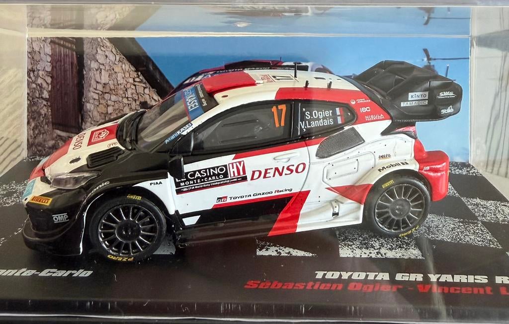 Toyota GR Monte Carlo 2023 S.Ogier, Hobby & Loisirs créatifs, Voitures miniatures | 1:43, Enlèvement ou Envoi, Neuf