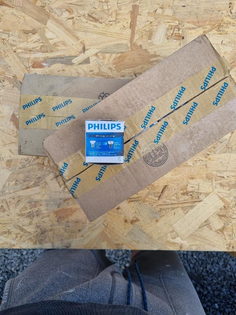12 spot philips, Huis en Inrichting, Lampen | Spots, Ophalen, Led, Nieuw, Glas