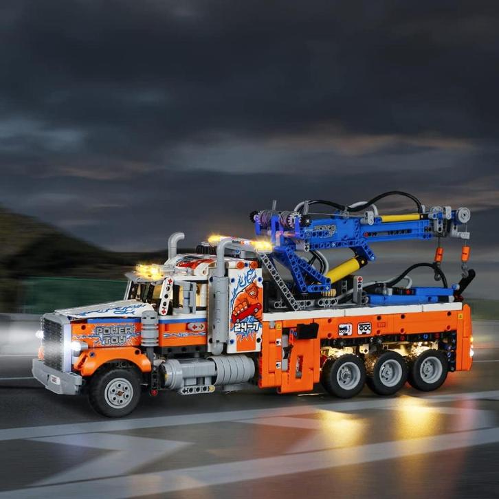 LED Verlichting voor Heavy-Duty Tow Truck 42128 Nieuw, Kinderen en Baby's, Speelgoed | Bouwstenen, Nieuw, Overige merken, Ophalen of Verzenden
