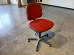 Bureau  stoel, Huis en Inrichting, Ophalen, Gebruikt, Rood, Bureaustoel