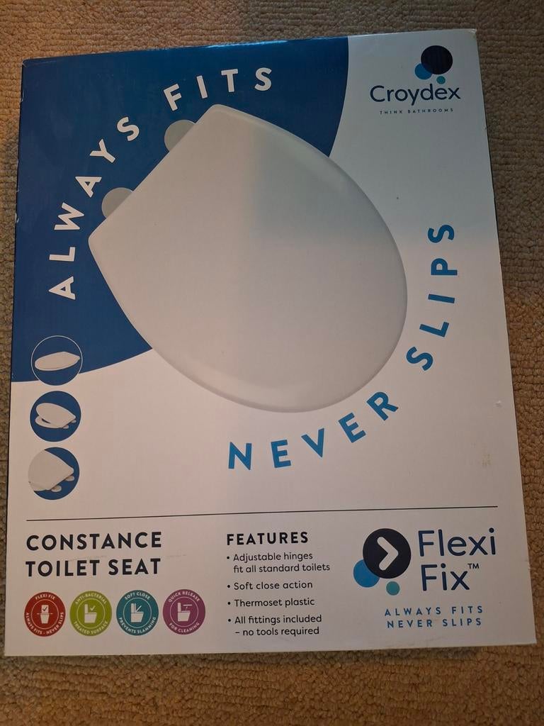 Croydex wc bril met soft close. Nieuw in doos, Ophalen, Nieuw, Toilet