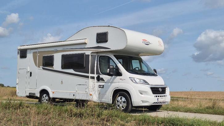 Motorhome familiale Carado A461 lit superposé, Caravanes & Camping, Camping-cars, Particulier, jusqu'à 6, Alcôve, Fiat, Fiat, Diesel