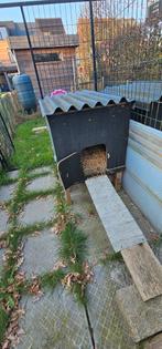 Konijnenhok/kippenhok/caviahok, Ophalen