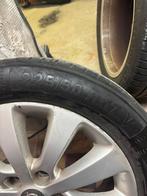 4 Opel Astra banden met velgen en 1 band zonder velg, Auto-onderdelen, Ophalen, Gebruikt, Banden en Velgen, 17 inch