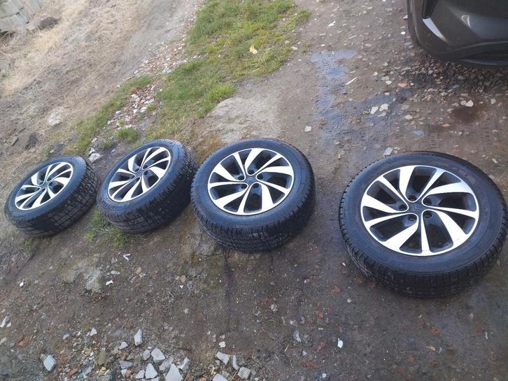 4 banden nieuwstaat Michelin aluminium, Auto-onderdelen, Banden en Velgen, Banden en Velgen, Zomerbanden, 17 inch, 215 mm, Bestelwagen