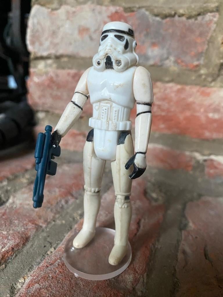 Star Wars vintage Stormtrooper 1977 Kenner compleet, Verzamelen, Ophalen of Verzenden, Gebruikt, Actiefiguurtje