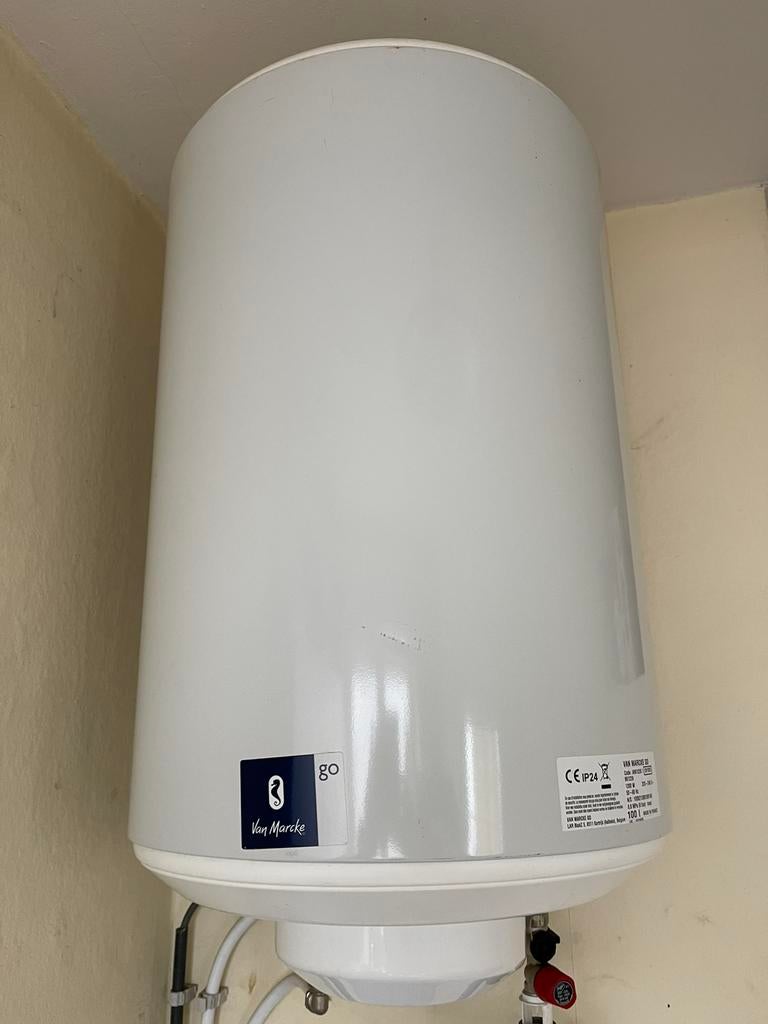 Van Marcke elektrische boiler capaciteit 100 l, Doe-het-zelf en Bouw, Ophalen, Zo goed als nieuw