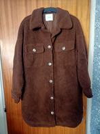 Bruin mooi jas van ontwerper Jacoline de yong, Enlèvement ou Envoi, Comme neuf, Brun