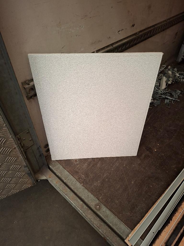 Plafondtegels 60x60 + frame, Ophalen, Zo goed als nieuw, Overige typen