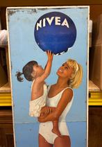 plaque NIVEA 1960, Collections, Enlèvement, Utilisé, Panneau publicitaire
