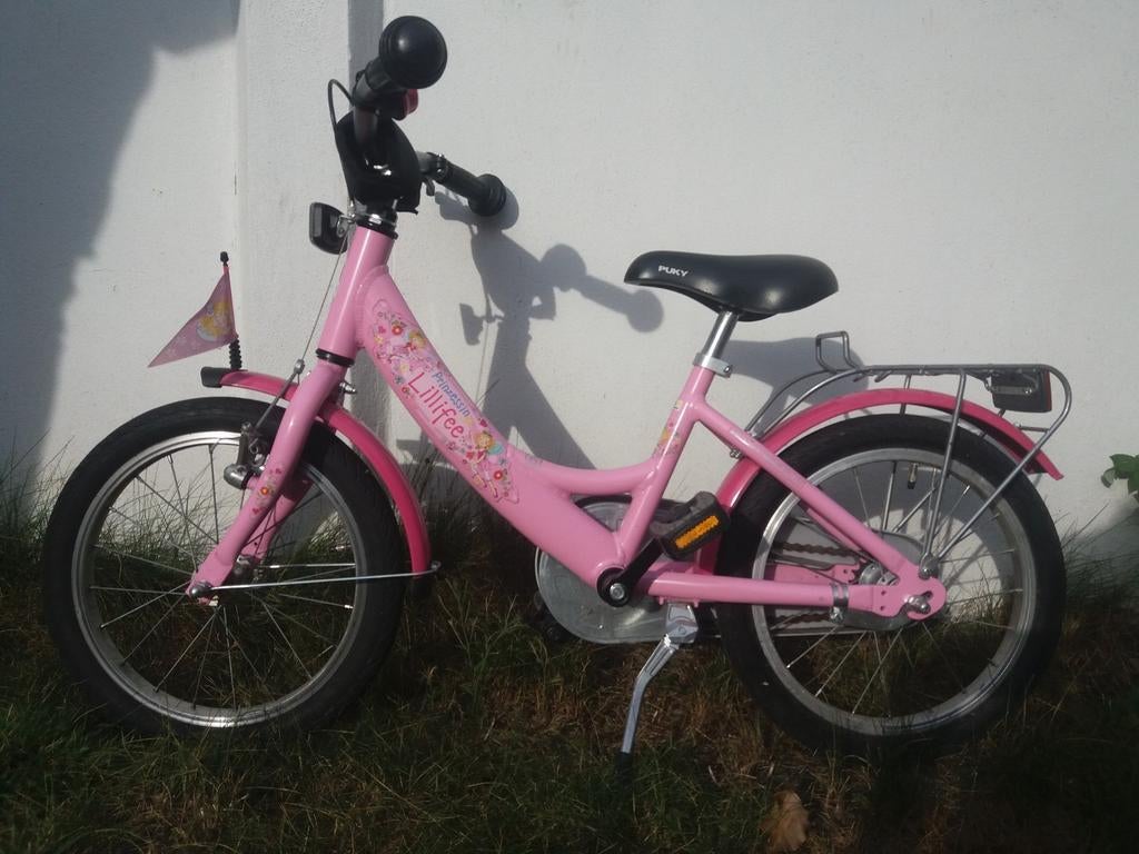Vélo PUKY enfant 3 à 7 ans, Enlèvement, 16 pouces, Vitesses