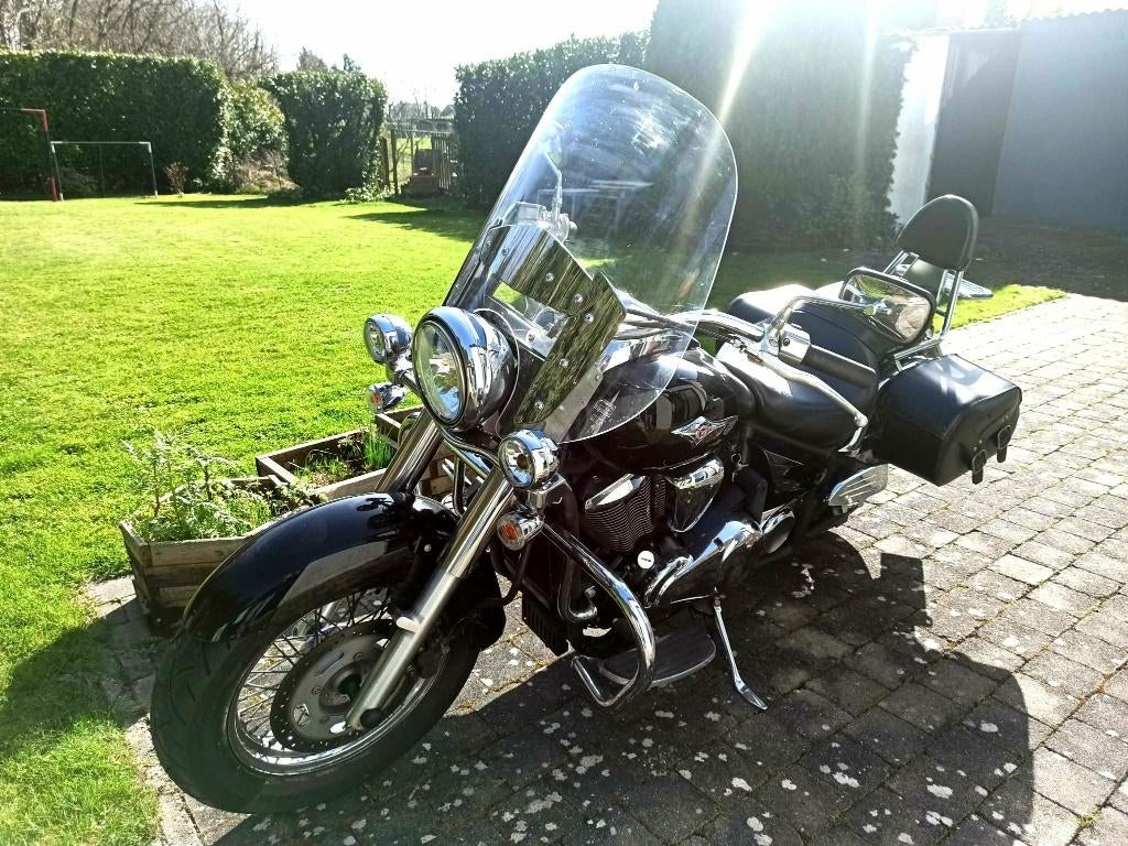 Moto Kawasaki VN Classic 900cc, Permis Moto A, Plus de 35 kW, Chopper, 2 cylindres