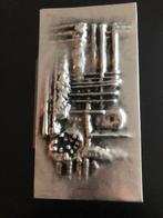 Poignée de porte argentée, Enlèvement ou Envoi, Neuf, Autres matériaux, Loquet ou Poignée