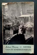 Johan Daisne, Kritiek van de kinematograaf (met opdracht!), Boeken, Gelezen, Ophalen of Verzenden, Johan Daisne, Filmspecifiek