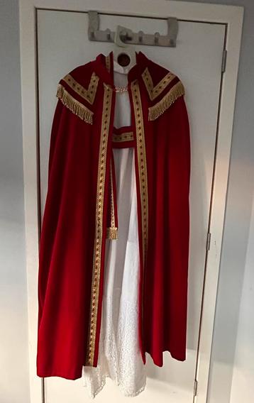 Luxe sinterklaas pak met mijter beschikbaar voor biedingen