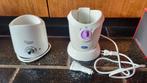 Flessenwarmer x2, Ophalen of Verzenden, Zo goed als nieuw, Flessen- of potjesverwarmer