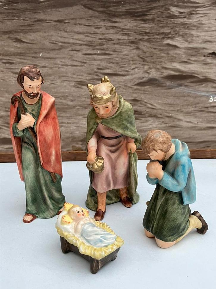 Hummel kerstfiguren kerststal Goebel 1965, Diversen, Kerst, Zo goed als nieuw, Ophalen of Verzenden