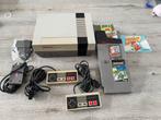Nintendo Nes 1985 in goede staat met Mario bros 1,2 en 3,…, Ophalen of Verzenden, Met games