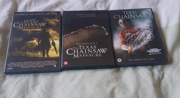 Texas chainsaw dvd's  beschikbaar voor biedingen