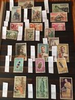 Lot van 20-tal postzegels van Laos, Enlèvement ou Envoi