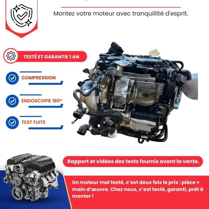 Moteur quasi neuf usine vw passat caddy skoda, Autos : Pièces & Accessoires, Moteurs & Accessoires, Skoda, Neuf, Enlèvement ou Envoi