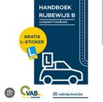 Boek Rijbewijs B + Autosticker leerling, Boeken, Ophalen, Nieuw, Niet van toepassing