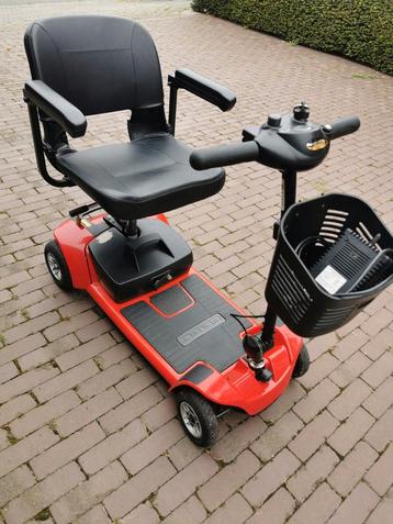 kleine demontabele scootmobiel De Beaufort 4 een licht model