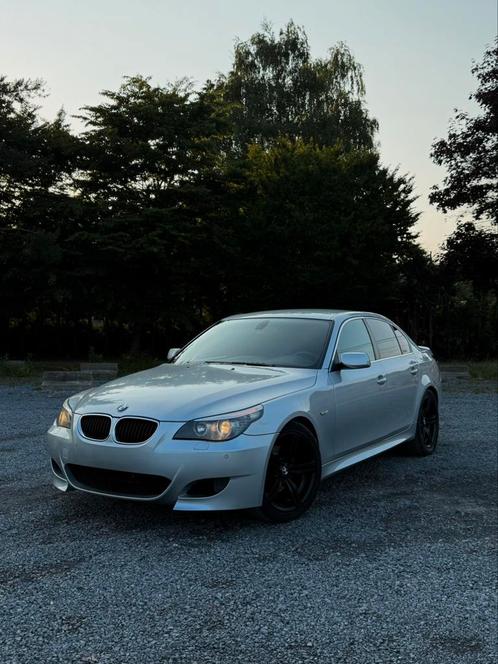 BMW E60 520i 2003 Pack M 132.0.km met keuring, Auto's, BMW, Particulier, 5 Reeks, Bluetooth, Benzine, Euro 4, Berline, 4 deurs