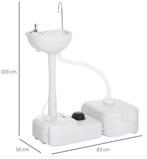 Nieuwe, ongebruikte mobiele wastafel / wasbak, Bricolage & Construction, Sanitaire, Enlèvement, Neuf, Lavabo